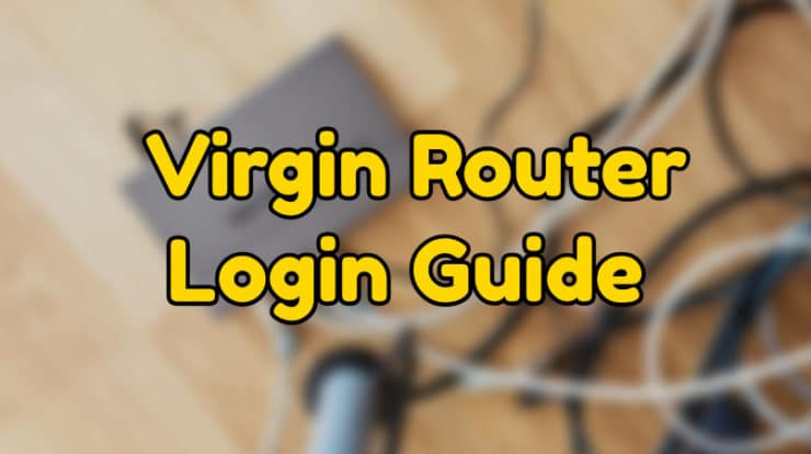 how to login to Virgin router