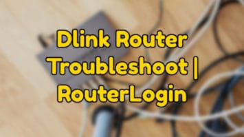 dlink router troubleshoot
