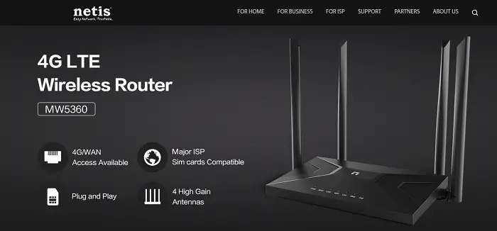 netice router
