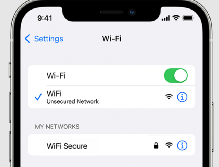 Connect your phone to the Router's Wi-Fi network