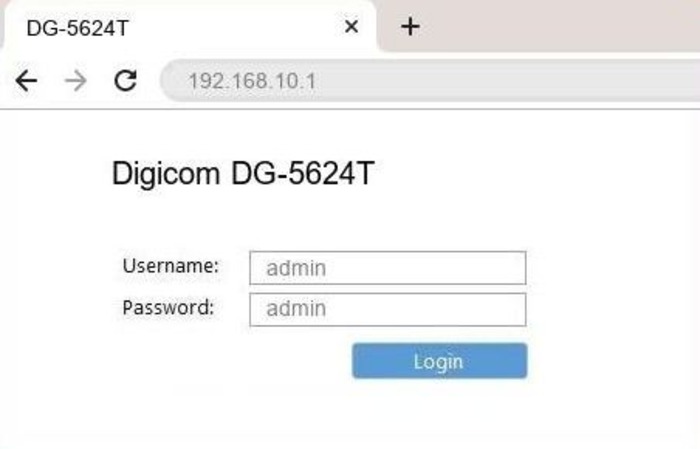 reset password digicom
