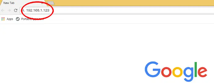 google search tab