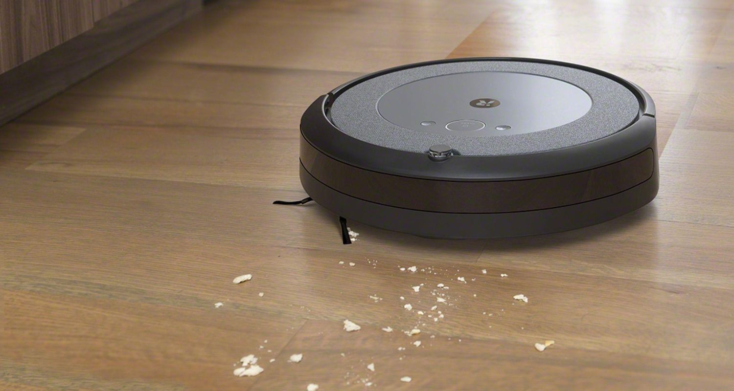 roomba cleaning crumbs